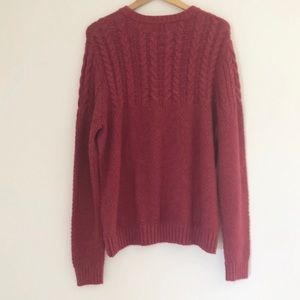Red Knit Sweater